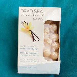 💖3/$10💖 AHAVA Dead Sea Essentials Vanilla Massage Body Bar